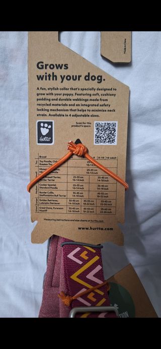 Collare per cani Hurtta multicolore tg. 55-65