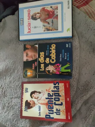 Lote 3 Películas DVD Españolas Antiguas