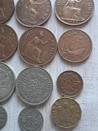Lote de 15monedas antiguas