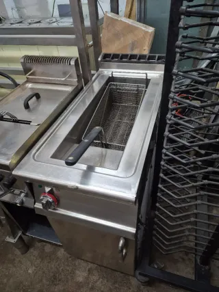 Freidora industrial acero inoxidable