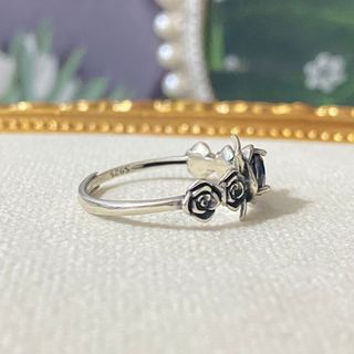 Anillo Plata Iolita Natural