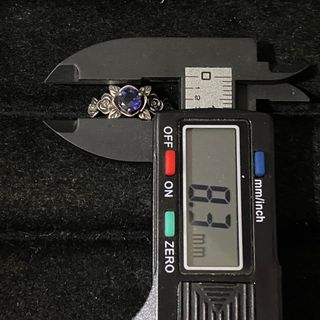 Anillo Plata Iolita Natural