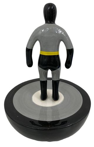 Scultura Subbuteo Batman Firmato Stefano Puzzo