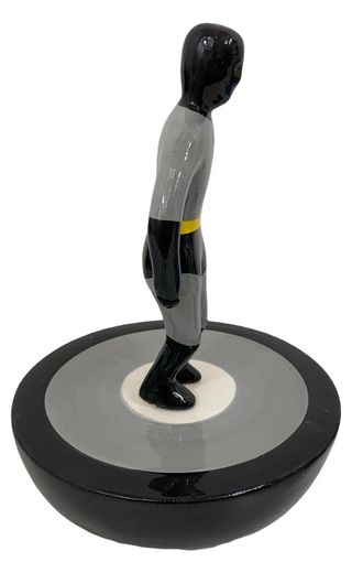 Scultura Subbuteo Batman Firmato Stefano Puzzo