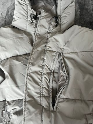 Puffer Zara Gris