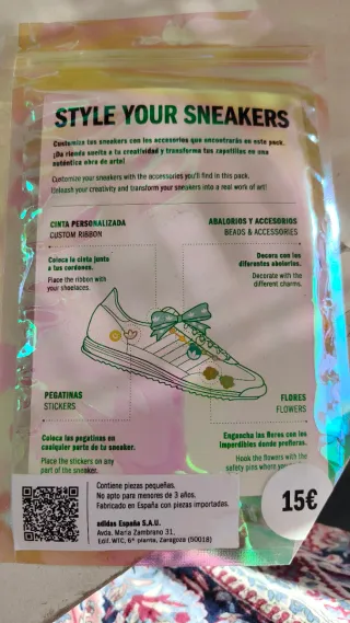 Kit Personalización Adidas Sneakers