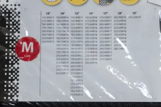 Cadenas de nieve textiles