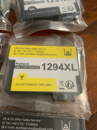 Cartuchos Impresora Epson 1291XL BK y 603XL