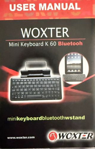 Teclado Bluetooth WOXTER Negro