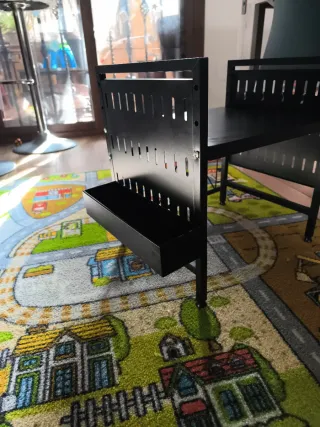 Estantería cocina metal negra