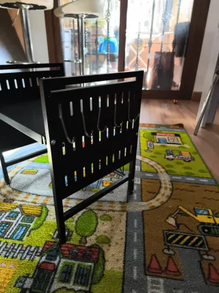 Estantería cocina metal negra