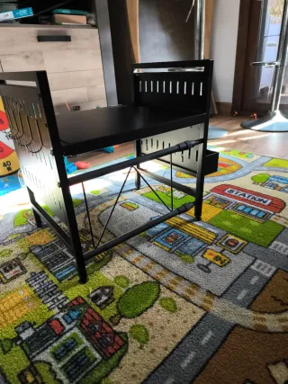 Estantería cocina metal negra