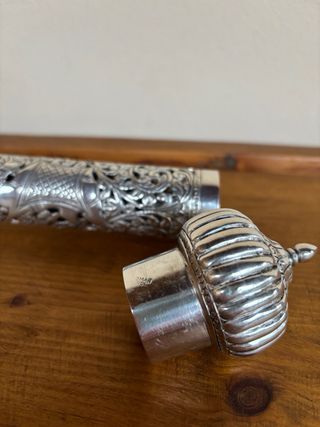 Portalettere etnico in argento