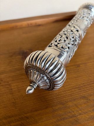 Portalettere etnico in argento