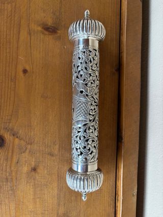 Portalettere etnico in argento