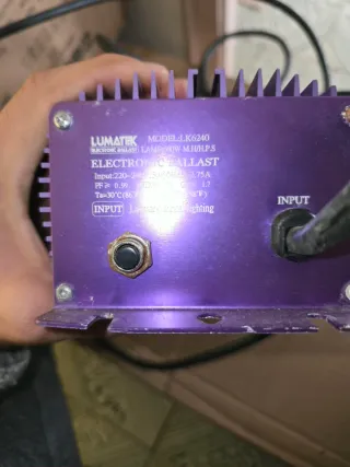 Sistema Iluminación Sodio