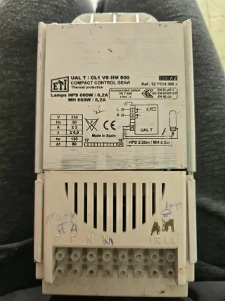 Sistema Iluminación Sodio