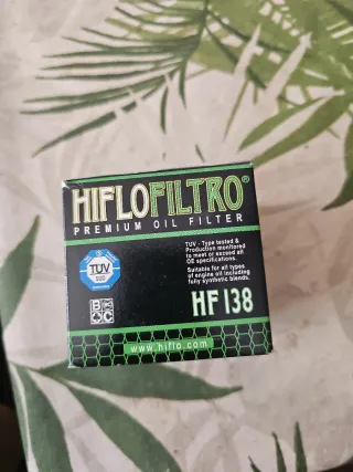 Filtro Aceite HiFloFiltro HF138 Suzuki GSR