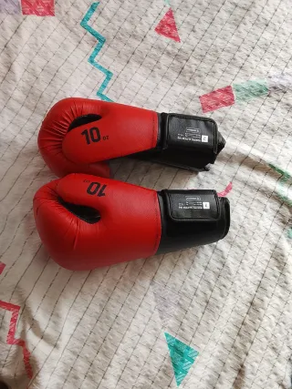 Guantes Boxeo 10 oz Rojos