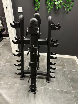 Rack Mancuernas Gimnasio Negro