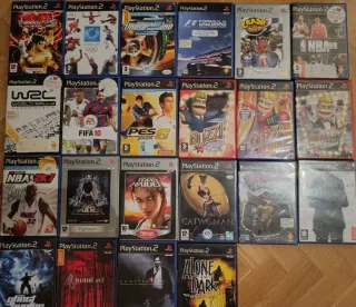 Consola y accesorios PlayStation 2 + Videojuegos