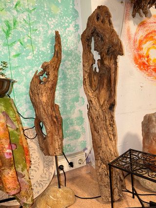 Decoración Lujo, Artesanal Natural Madera