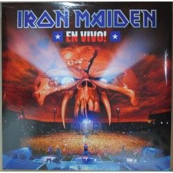 Iron Maiden En Vivo! LP Vinilo