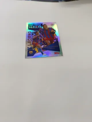 Cromo Ronaldinho Hat-Trick Hero Champions