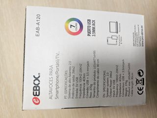 Altavoces EBOX EAB-A120 RGB USB
