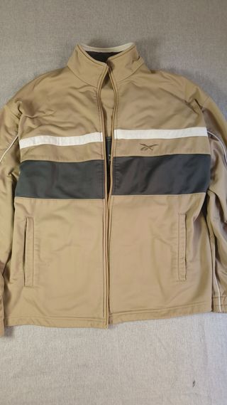 Chaqueta Reebok Beige Talla L Polar