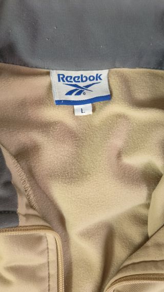 Chaqueta Reebok Beige Talla L Polar