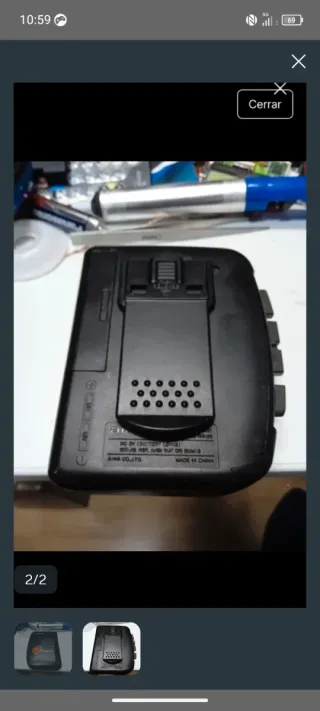 Reproductor Cassette Aiwa con Auriculares