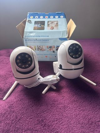2 Cámaras de Seguridad WiFi