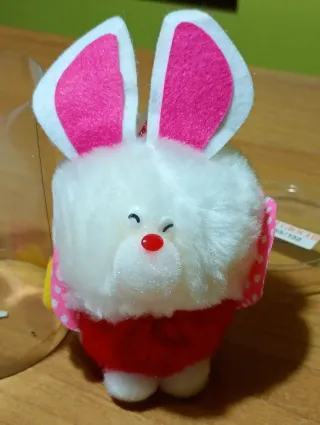 PELUCHE CONIGLIETTO RICORDI GIOCHI NUOVO DA COLLEZ