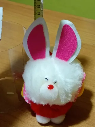 PELUCHE CONIGLIETTO RICORDI GIOCHI NUOVO DA COLLEZ