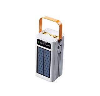 Banco de energía Solar 50000mAh LED