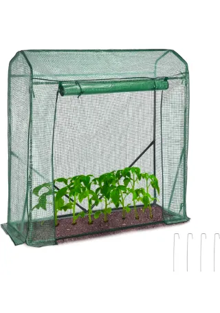 Invernadero Relaxdays 154x152x50cm