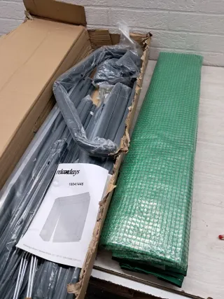 Invernadero Relaxdays 154x152x50cm