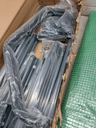 Invernadero Relaxdays 154x152x50cm