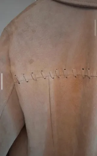 Chaqueta ante Stradivarius flecos