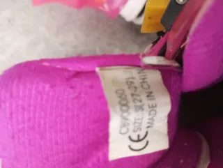 Patines infantiles rosas y blancos .