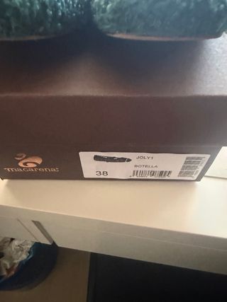 Manoletinas Macarena Teal Usadas 2 Veces