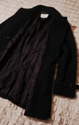 Cappotto Iceberg Lana Nero IT42 Nuovo