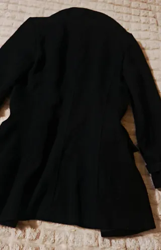 Cappotto Iceberg Lana Nero IT42 Nuovo