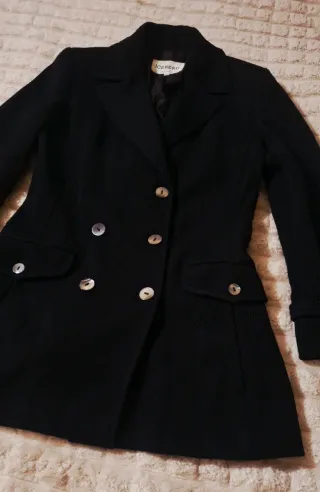 Cappotto Iceberg Lana Nero IT42 Nuovo