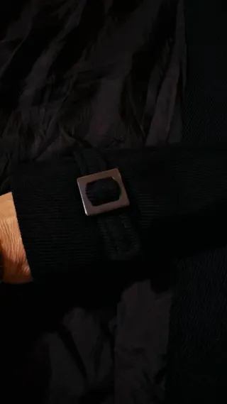 Cappotto Iceberg Lana Nero IT42 Nuovo