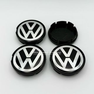 55mm Pack 4 Tapabujes llanta VW