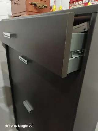 Zapatero wengue 4 cajones