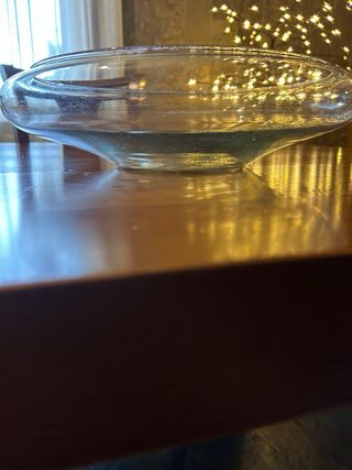 Centro de mesa de cristal