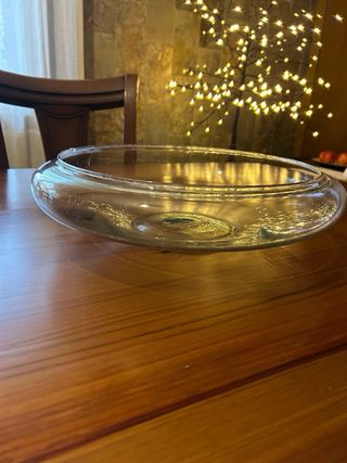 Centro de mesa de cristal